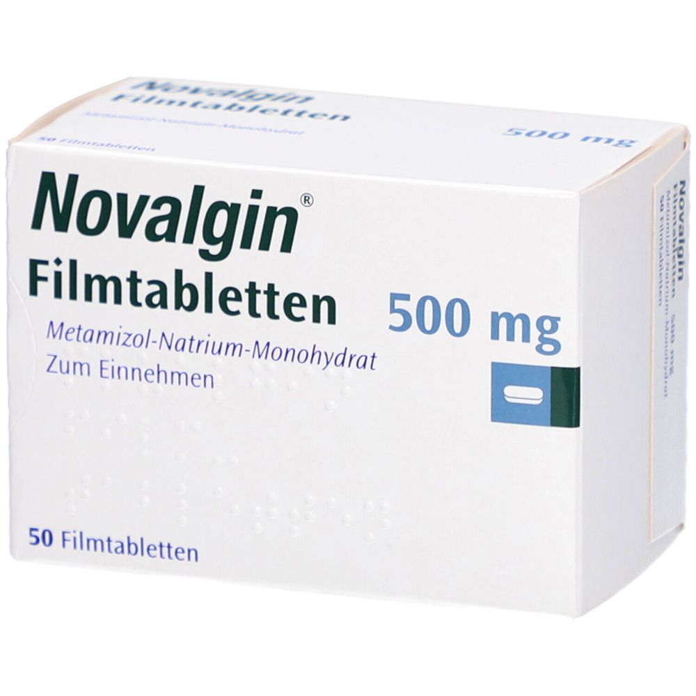 Novalgin Cpr Pell 500 Mg , Novalgin Filmtabletten: Dosierung ...