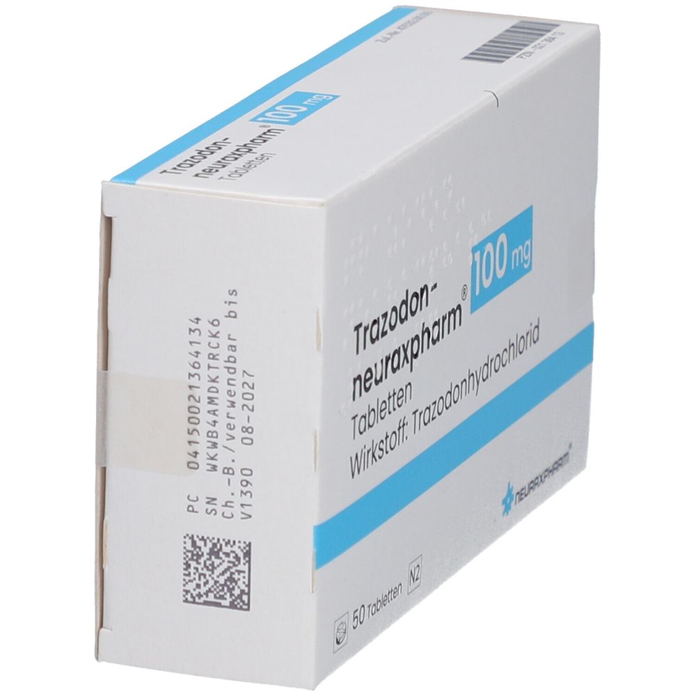 Trazodonneuraxpharm® 100 mg 50 St