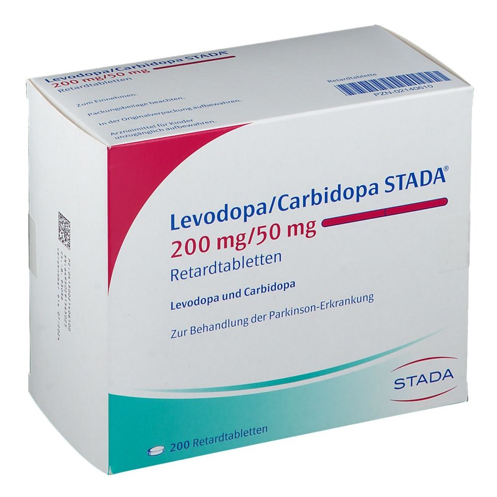 Levodopa/Carbidopa STADA® 200 mg/50 mg 200 St