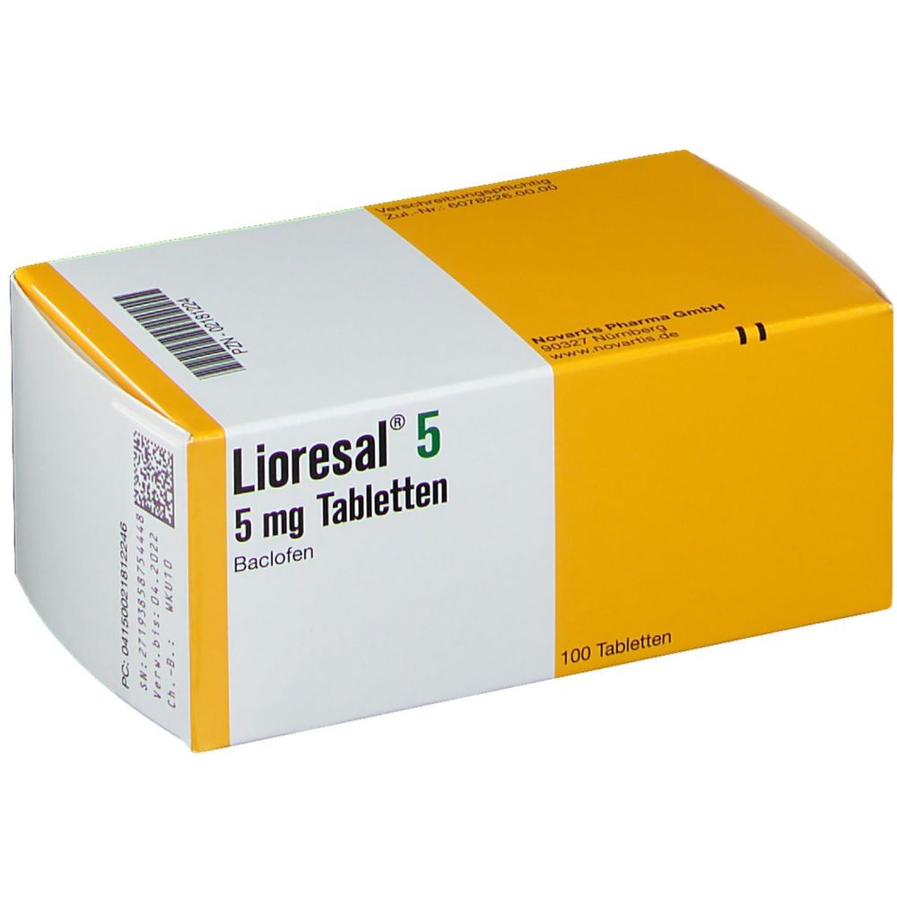 Lioresal® 5 mg 100 St - shop-apotheke.com