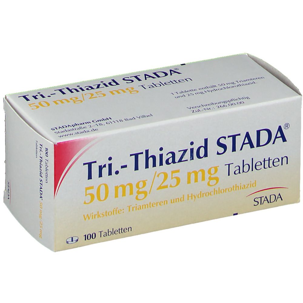 Tri.Thiazid STADA® 50 mg/25 mg 100 St