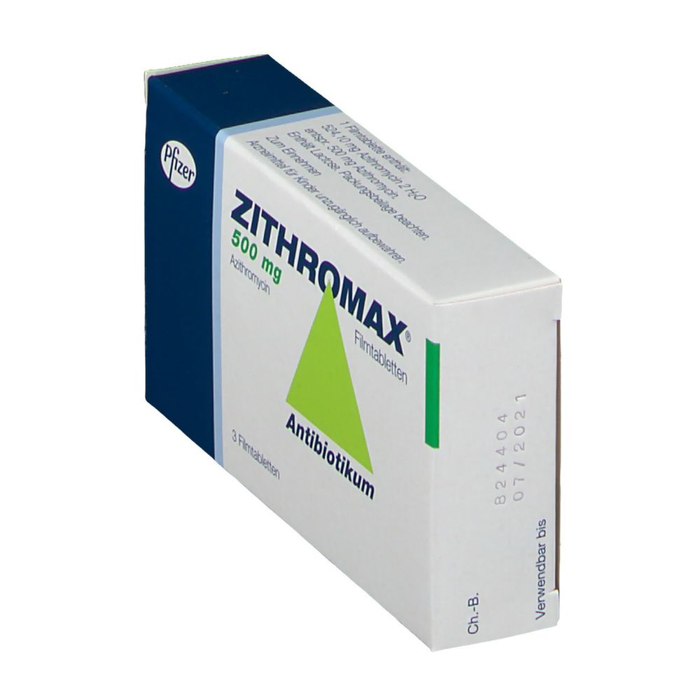 Zithromax® 500 Mg 3 St Shop