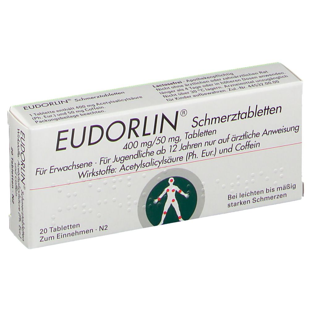 EUDORLIN® Schmerztabletten 20 St - shop-apotheke.com