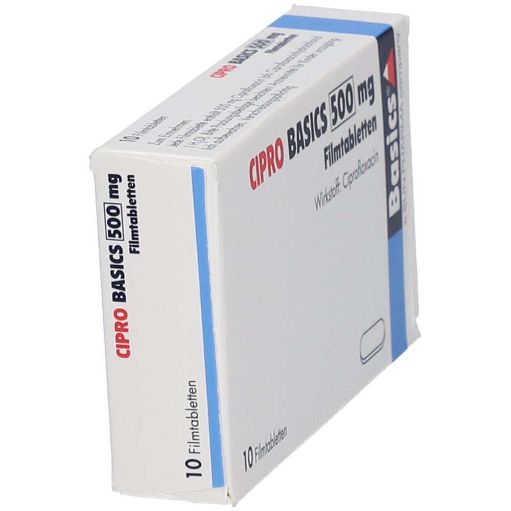 CIPRO BASICS 500 mg 10 St - shop-apotheke.com