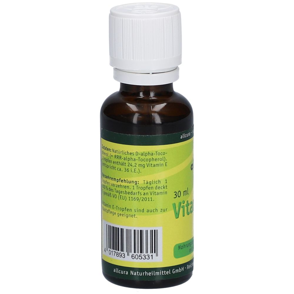 allcura Vitamin E Tropfen 30 ml