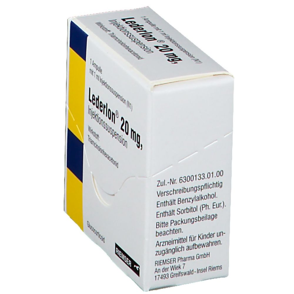 Lederlon® 20 mg 1 ml