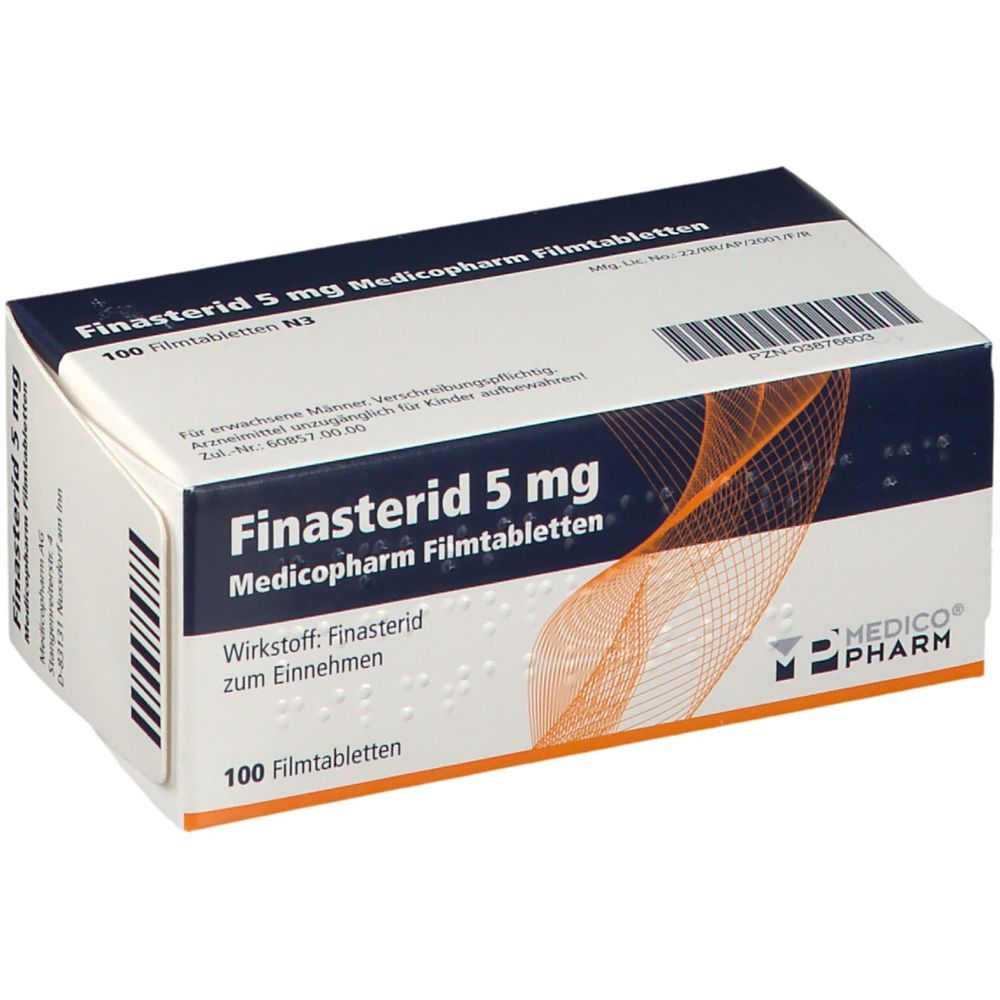 Finasterid 5 mg Medicopharm 100 St - shop-apotheke.com