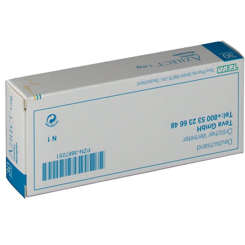 AZILECT® 1 mg 30 St - shop-apotheke.com