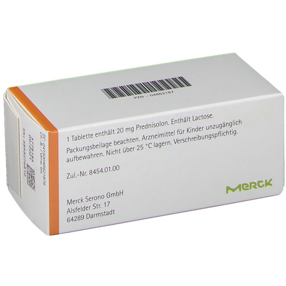 Decortin® H 20 mg 50 St - shop-apotheke.com