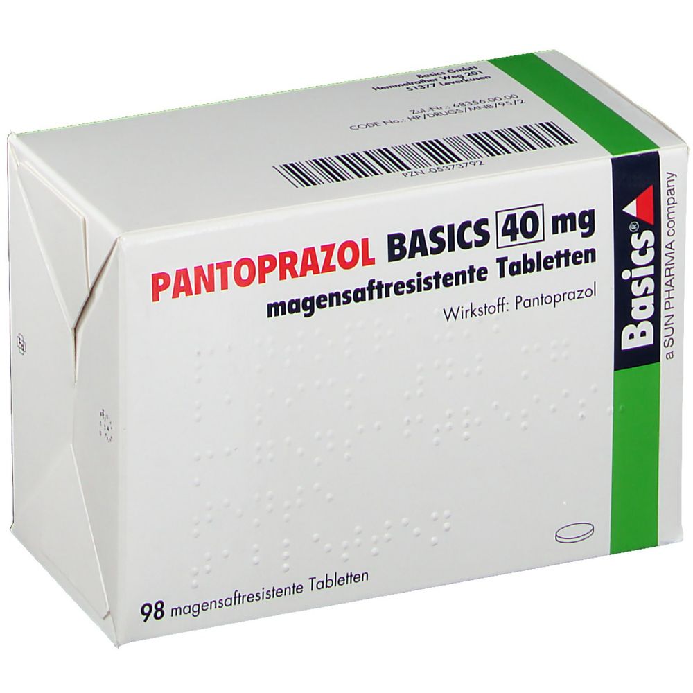 PANTOPRAZOL BASICS 40 mg 98 St