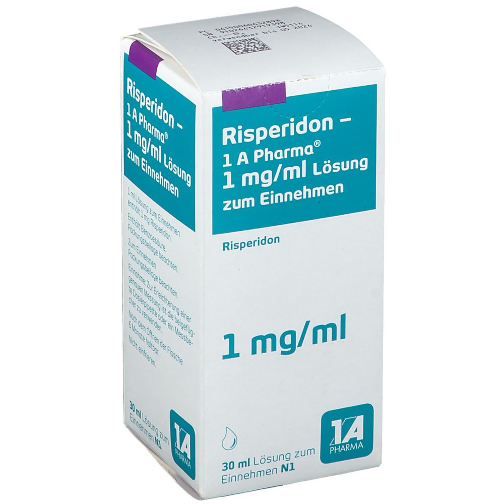 Risperidon 1 A Pharma® 1 mg/ml Lösung 30 ml