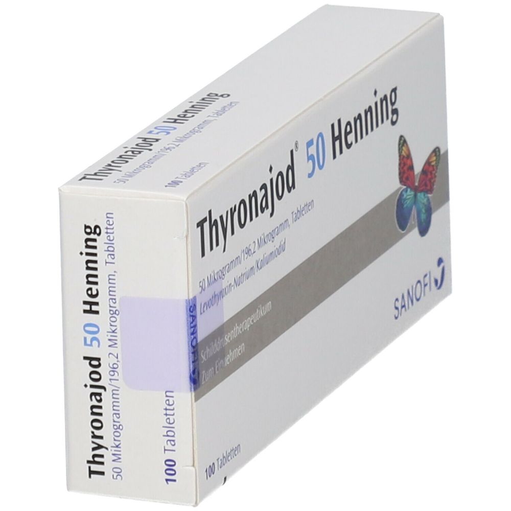 Thyronajod® 50 Henning 100 St - shop-apotheke.com