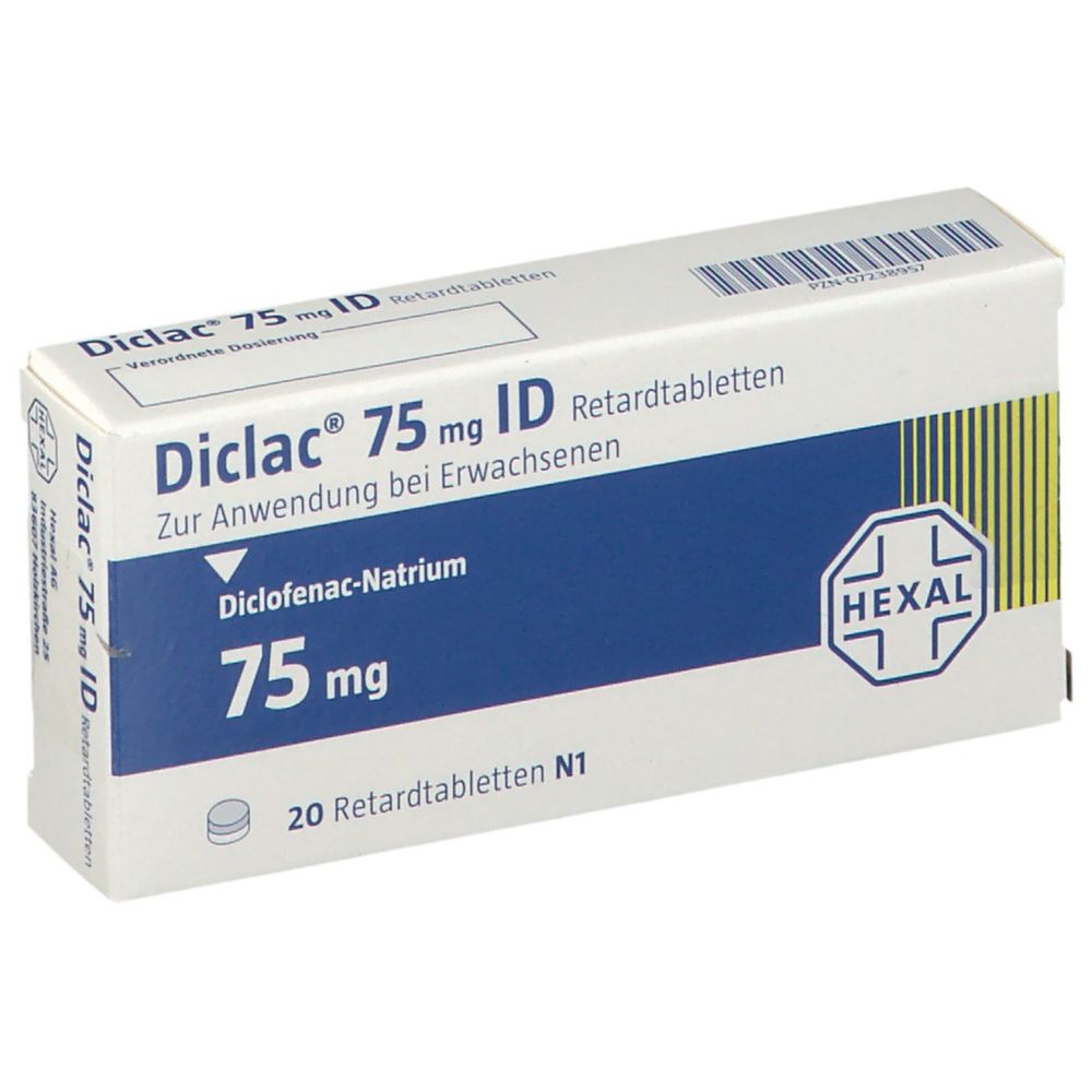 Diclac® 75 mg ID 20 St