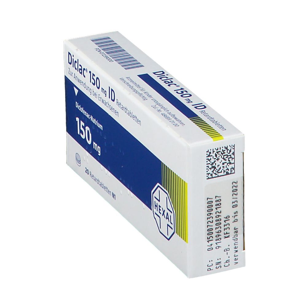 Diclac® 150 mg ID 20 St