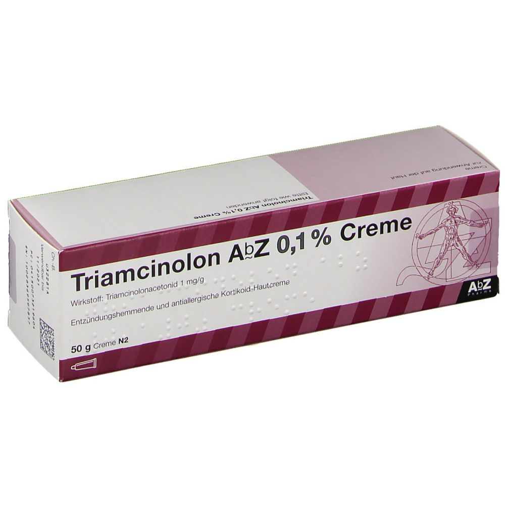 Triamcinolon AbZ 0,1 Creme 50 g