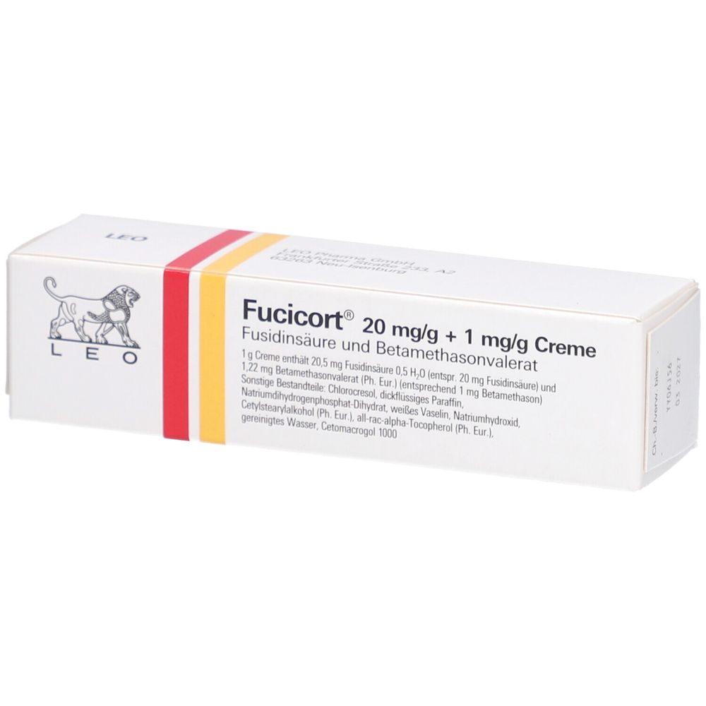 Fucicort® 20 mg/g + 1 mg/g Creme 15 g