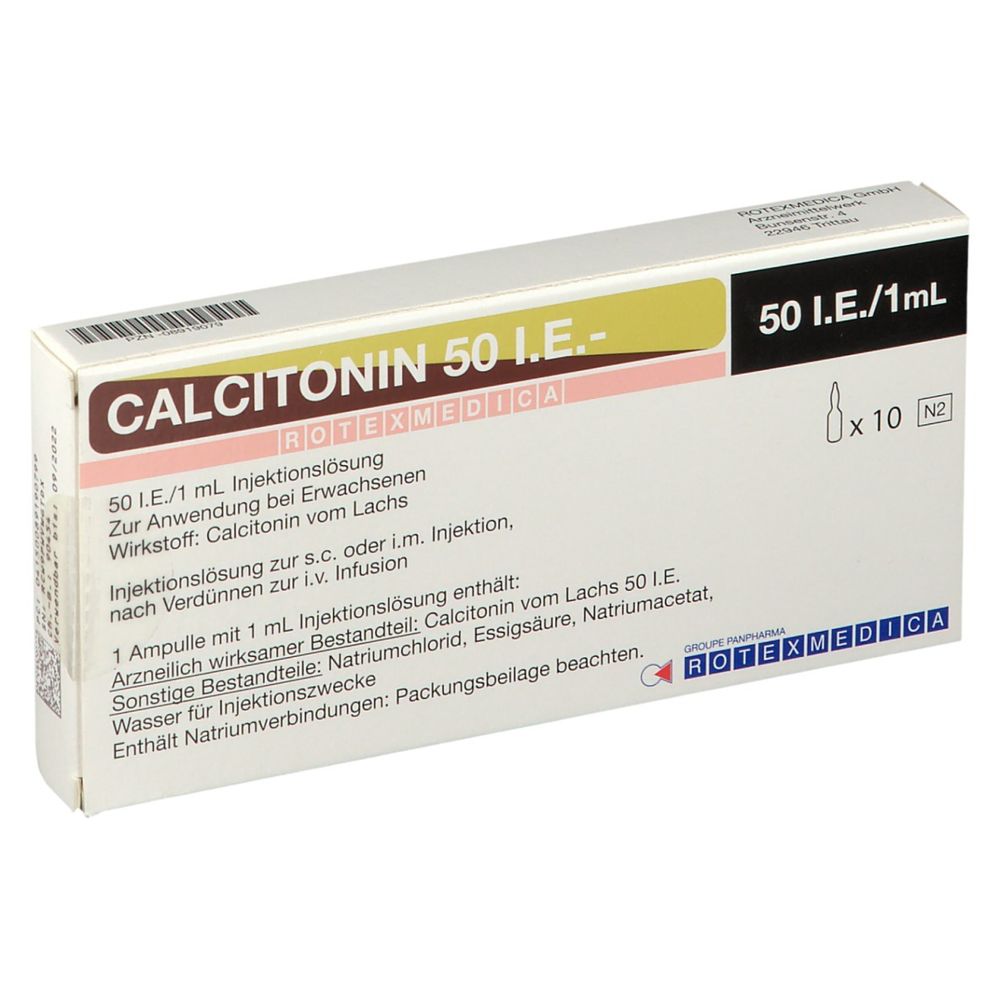 Calcitonin 50 I.E. Rotexmedica 10 St - shop-apotheke.com