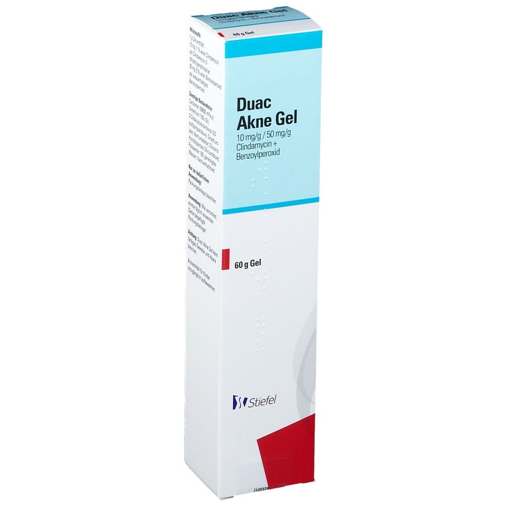 Duac Akne Gel 10 mg/g 50 mg/g 60 g