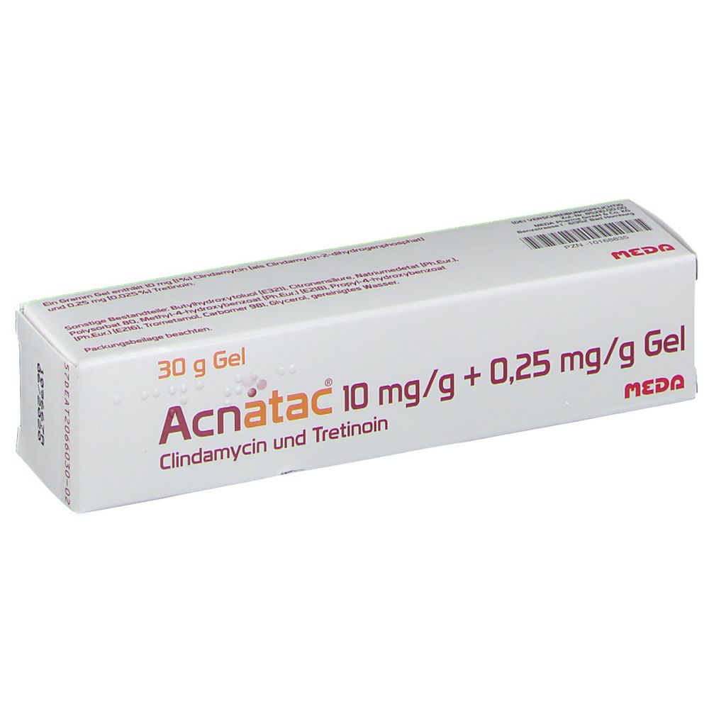 Acnatac® 10 mg/g + 0,25 mg/g 30 g