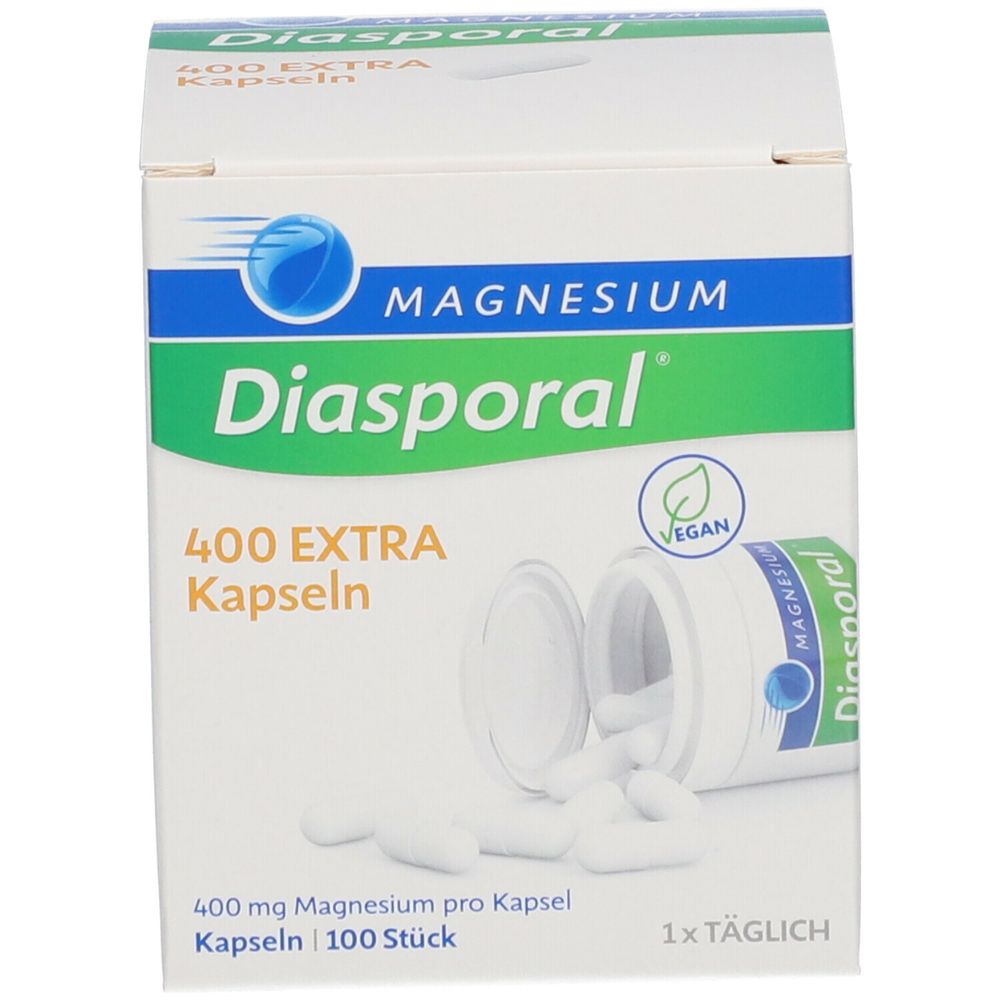 MagnesiumDiasporal® 400 EXTRA Kapseln 100 St
