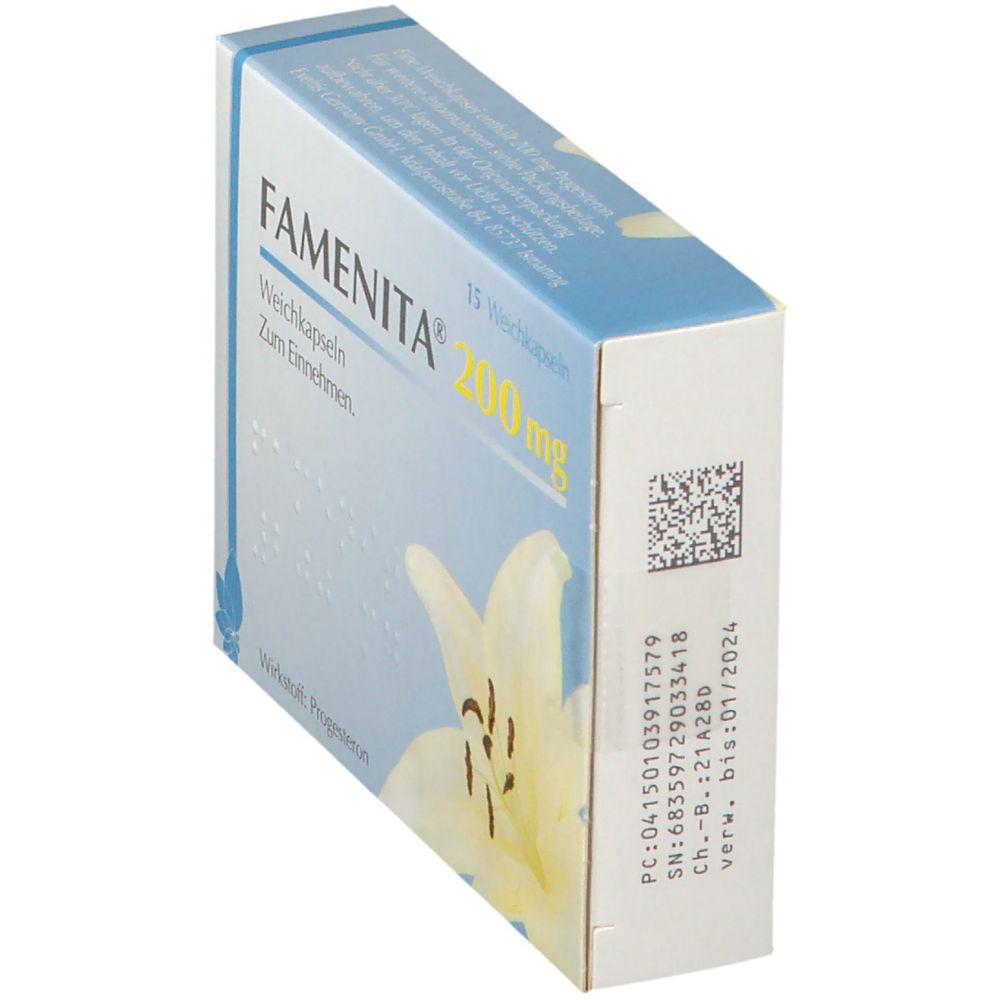 FAMENITA® 200 mg 15 St