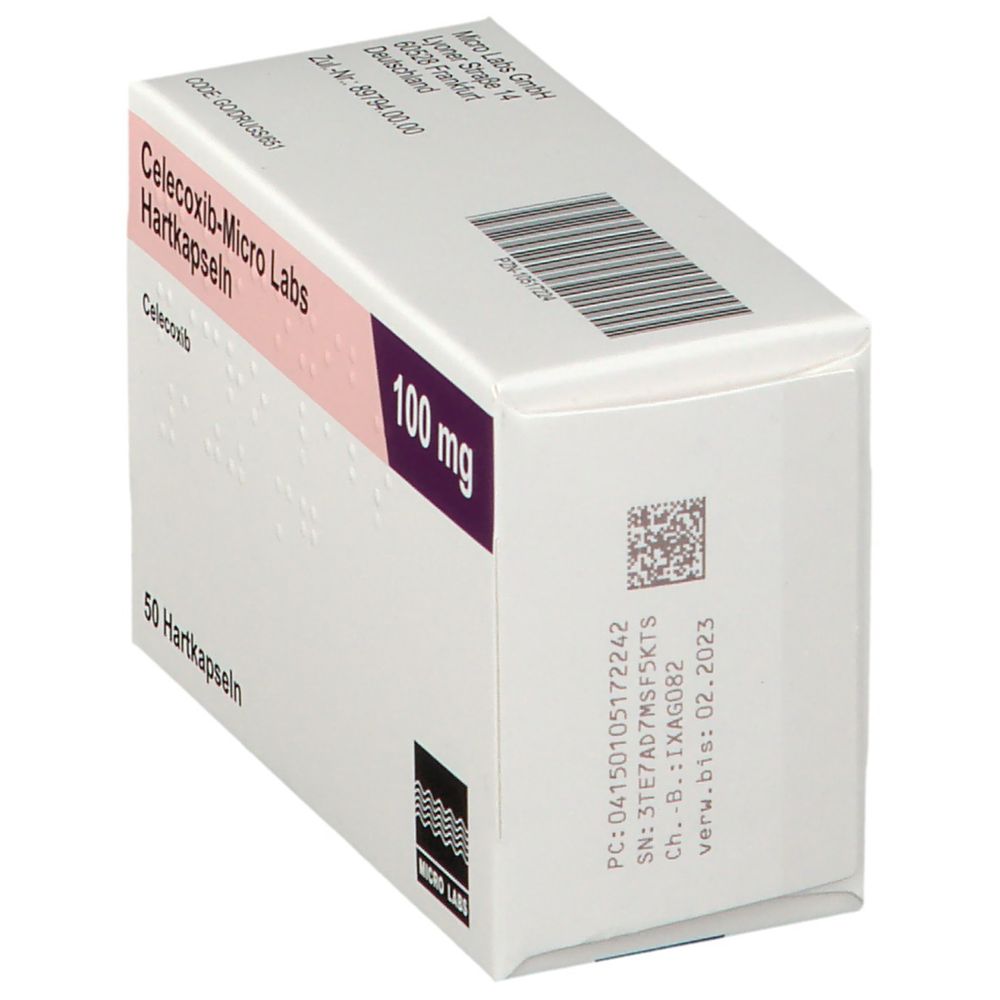 CelecoxibMicro Labs 100 mg 50 St