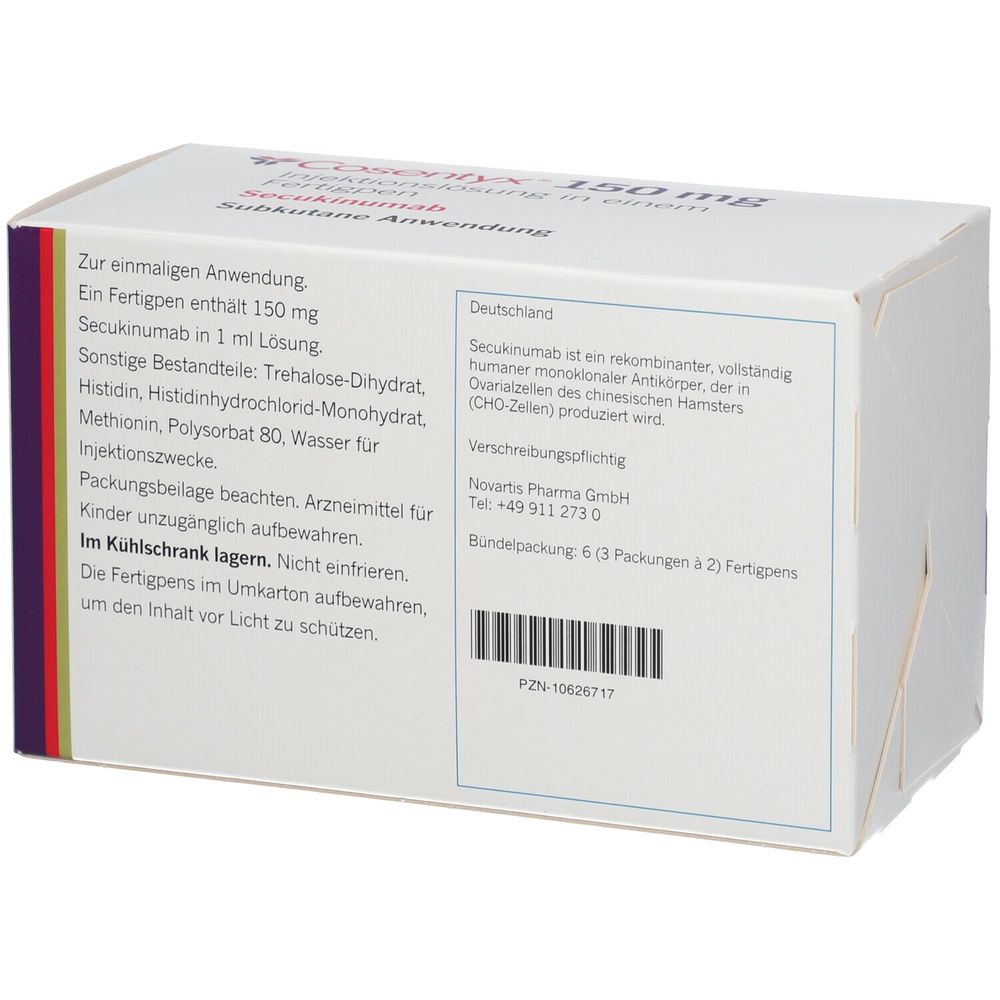 Cosentyx® 150 mg 3x2 St - shop-apotheke.com