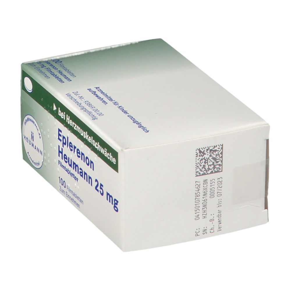 Eplerenon Heumann 25 mg 100 St