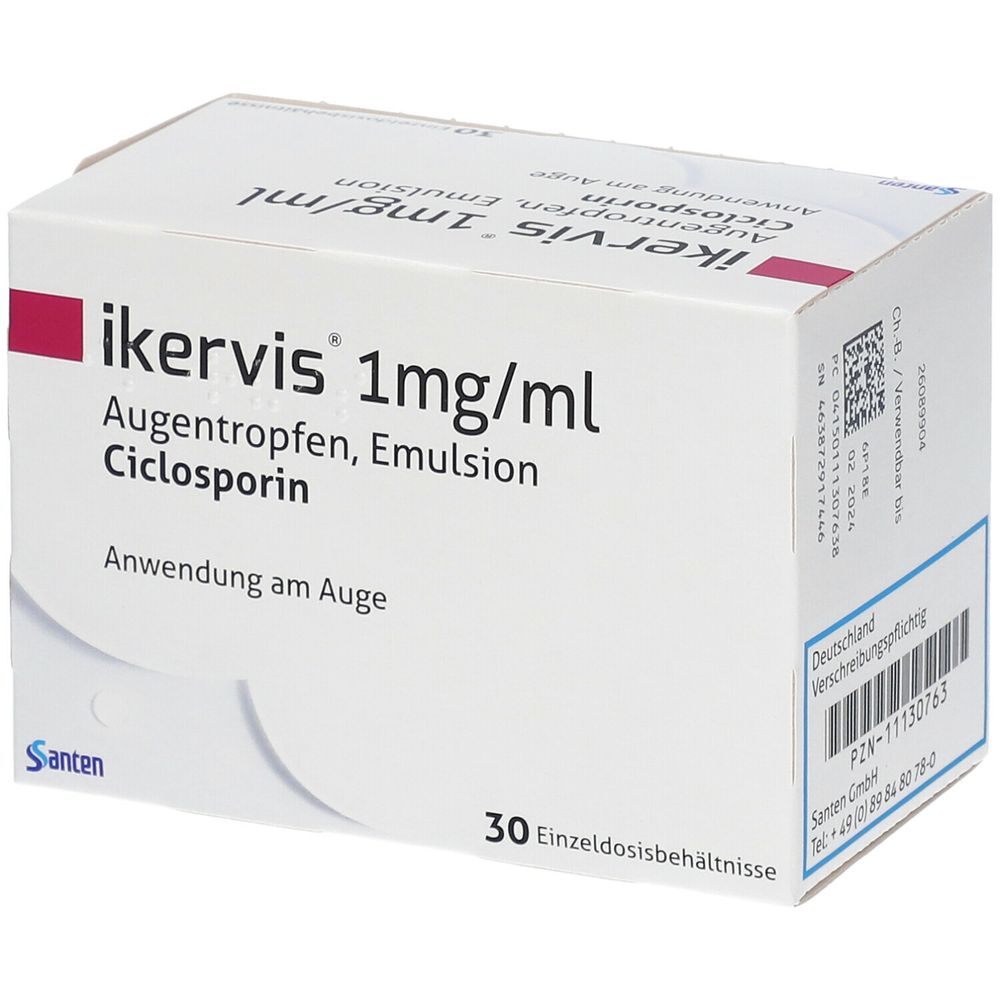 ikervis® 1 mg/ml 30x0,3 ml