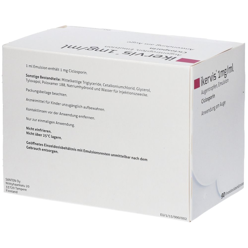 ikervis® 1 mg/ml 90x0,3 ml