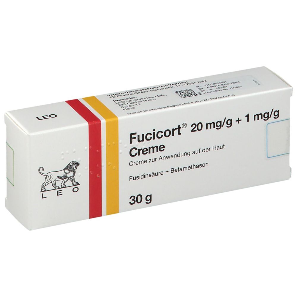 FUCICORT 20 mg/g + 1mg/g 30 g