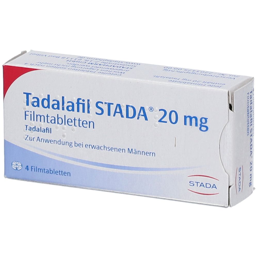 Tadalafil stada 20 mg ohne rezept