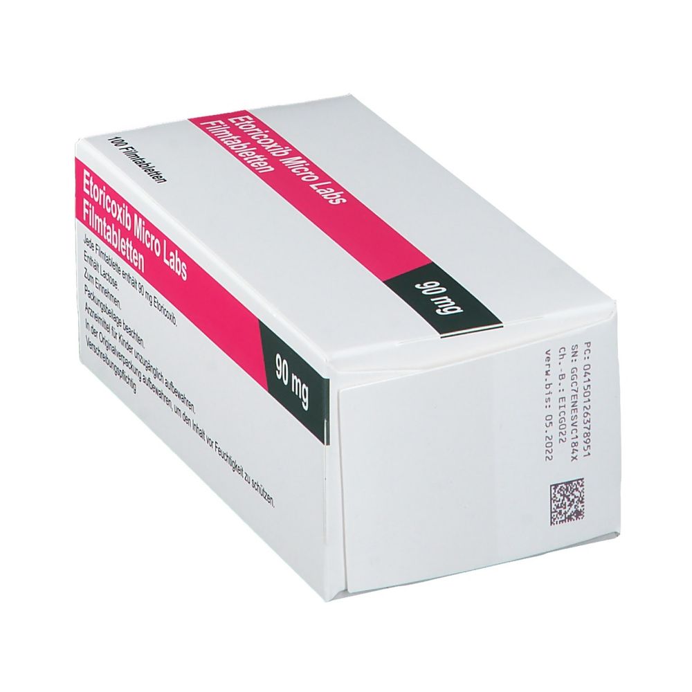Etoricoxib Micro Labs 90 mg 100 St - shop-apotheke.com