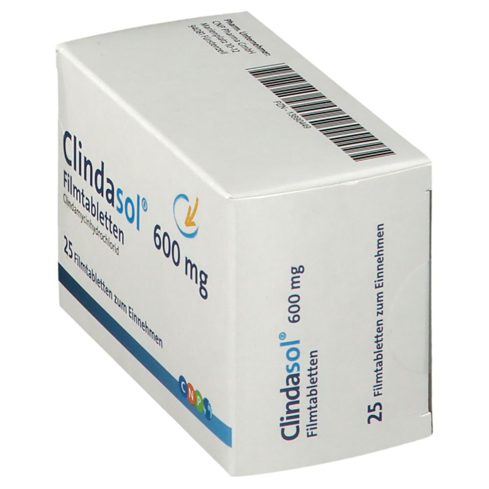Clindasol 600 mg 25 St Clindasol 600 mg 25 St
