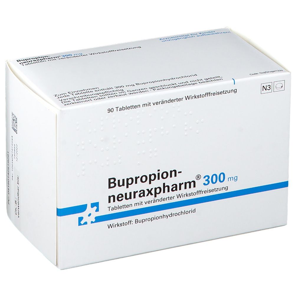 Bupropion Neuraxpharm® 300 Mg 90 St Shop