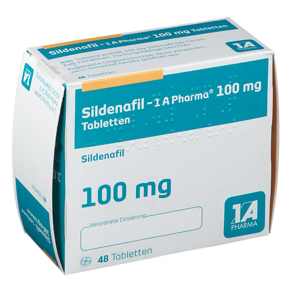 Sildenafil 1 A Pharma® 100 mg 48 St