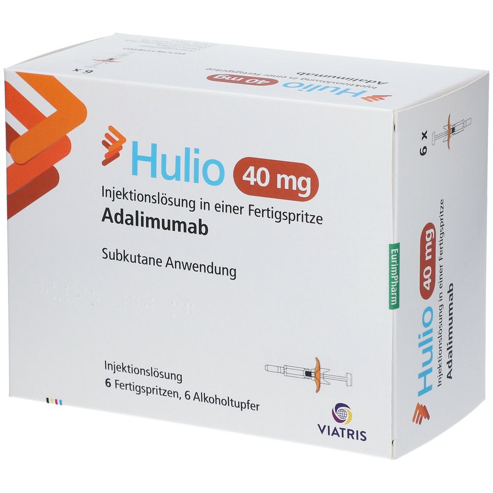 HULIO 40 mg/0,8 ml Injektionslösung i.e.Fertigspr. 6 St - shop-apotheke.com