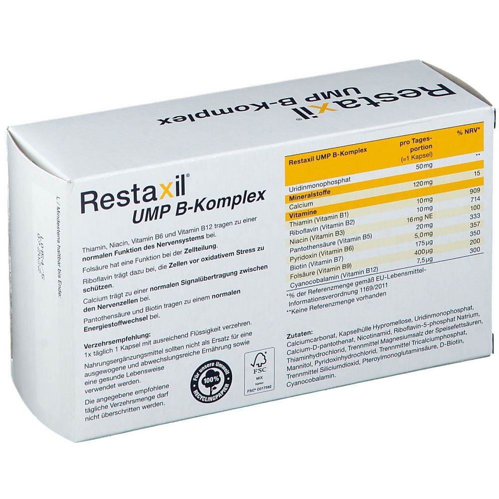 Restaxil® UMP B-Komplex 60 St - Shop-apotheke.com