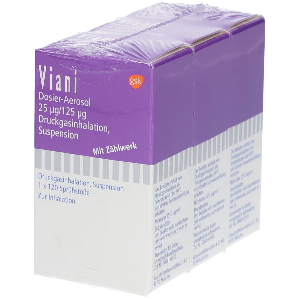 Viani 25 µg/125 µg 3x120 St