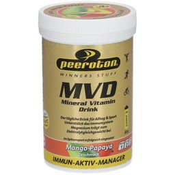 peeroton® MVD Mineral Vitamin Drink Mango Papaya +   Peeroton Trinkflasche GRATIS