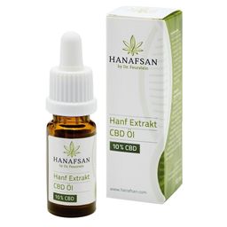HANAFSAN® Hanf Extrakt CBD Öl 10 % CBD