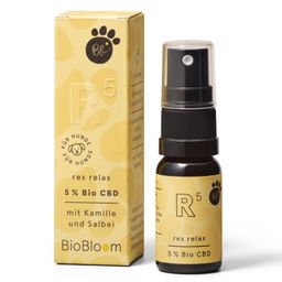 BioBloom 5% Bio CBD Öl für Hunde - rex relax