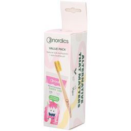 nordics Zahnpasta Kids Bubble Gum Spar Pack