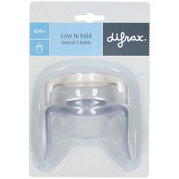 difrax® Handgriffe für die S-Babyflasche Natural +6m