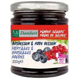 Damhert LOW CARB Blaubeeren und rote Beeren Konfitüre