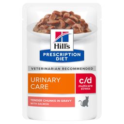 Hill's Prescription Diet c/d Urinary Stress Katzenfutter mit Lachs