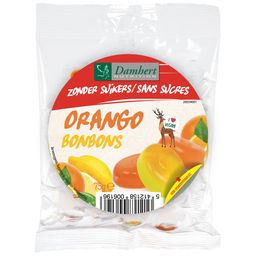 Damhert Orangen Bonbons zuckerfrei