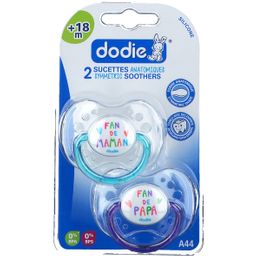 dodie® anatomisch geformte Silikon Schnuller ab 18 Monaten