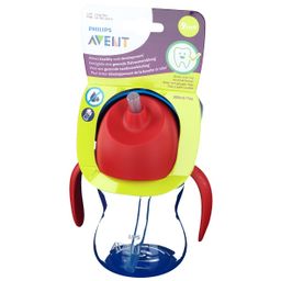 Philips Avent Trinkhalmbecher mit Griffen blau