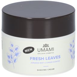 UMAMI Men Fresh leaves Rasiercreme Japanische Minze - Ingwer